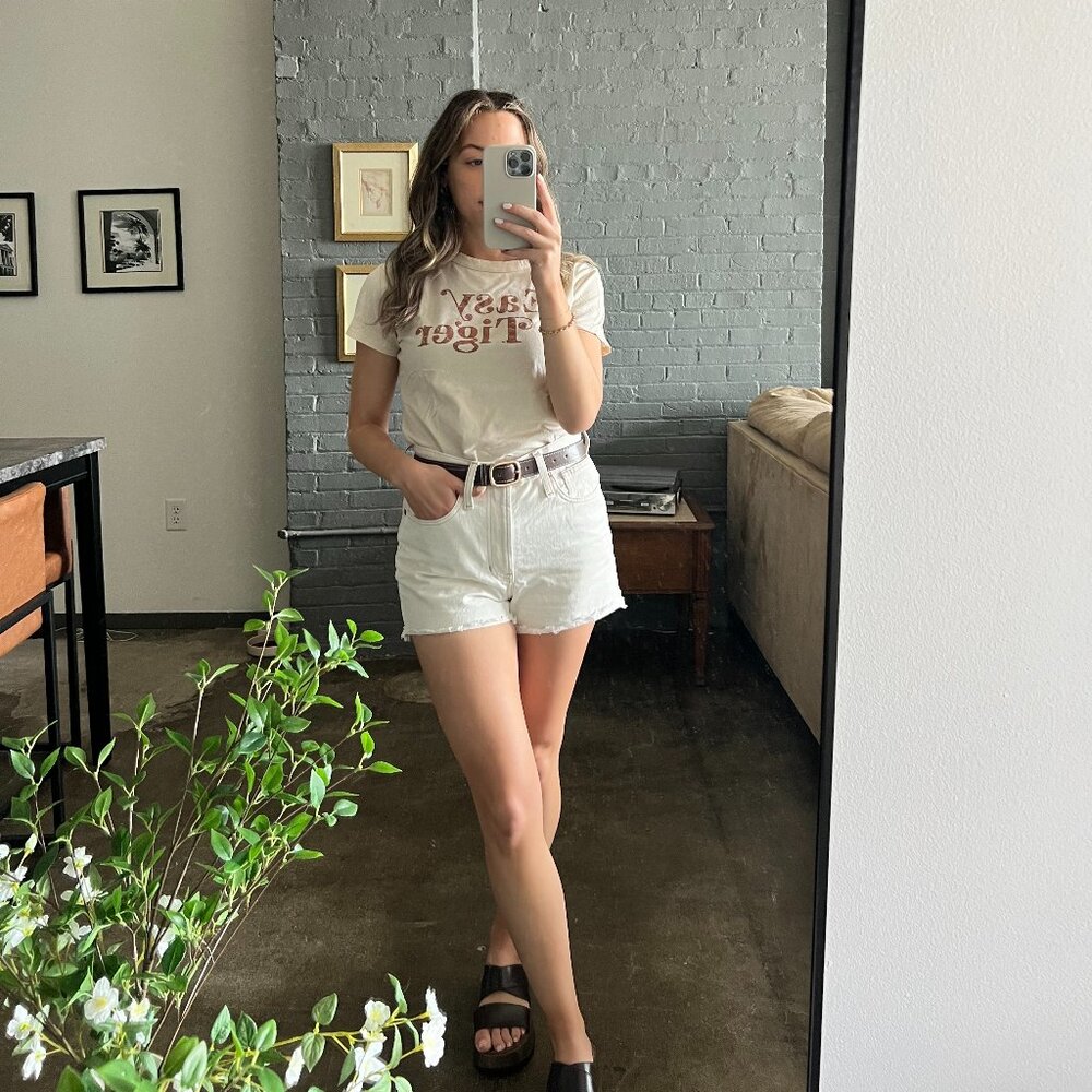 Easy Tiger Off-White Graphic Tee